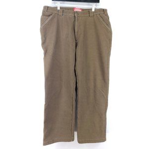 Coleman Fleece Lined Pants Men's Size 38x29 Brown